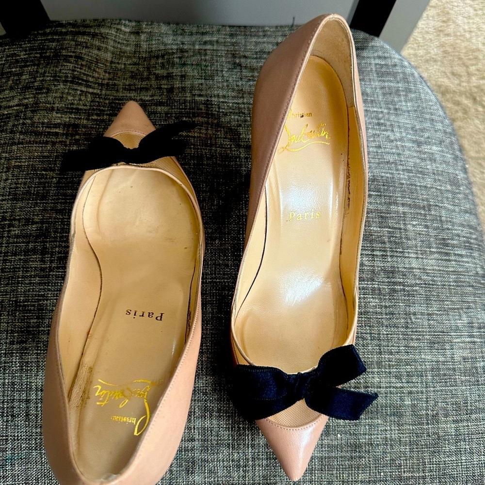 Authentic Christian Louboutins in size 36.